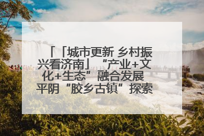 「城市更新 乡村振兴看济南」“产业+文化+生态”融合发展 平阴“胶乡古镇”探索振兴路径成效显著