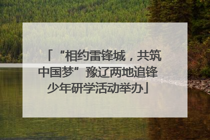 “相约雷锋城，共筑中国梦”豫辽两地追锋少年研学活动举办