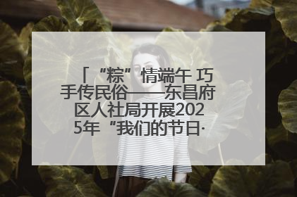 “粽”情端午 巧手传民俗——东昌府区人社局开展2025年“我们的节日·端午”包粽子活动