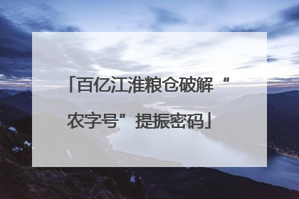 百亿江淮粮仓破解“农字号”提振密码