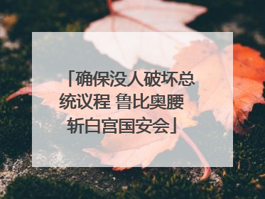 确保没人破坏总统议程 鲁比奥腰斩白宫国安会