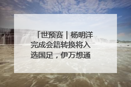 世预赛｜杨明洋完成会籍转换将入选国足，伊万想通了要打双后腰？