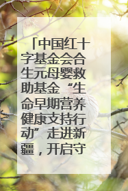 中国红十字基金会合生元母婴救助基金“生命早期营养健康支持行动”走进新疆，开启守护母婴新篇章！