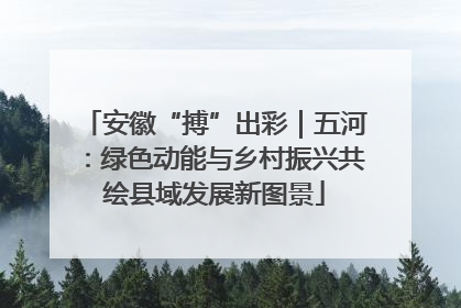 安徽“搏”出彩｜五河：绿色动能与乡村振兴共绘县域发展新图景