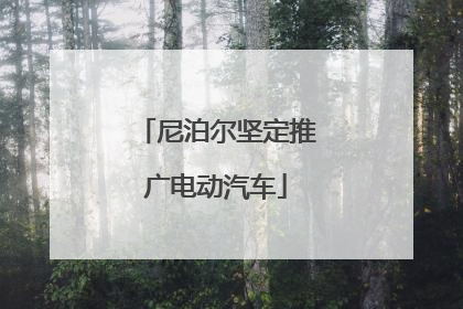 尼泊尔坚定推广电动汽车