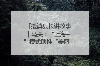 援滇县长讲故事｜马关：“上海+”模式助推“美丽产业”幸福绽放