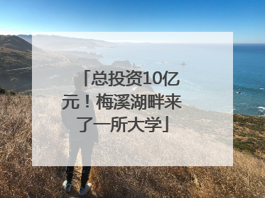 总投资10亿元！梅溪湖畔来了一所大学