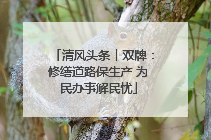 清风头条丨双牌：修缮道路保生产 为民办事解民忧