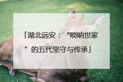 湖北远安：“唢呐世家”的五代坚守与传承