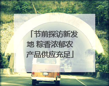 节前探访新发地 粽香浓郁农产品供应充足