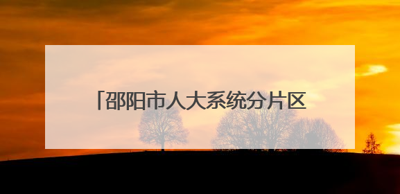 邵阳市人大系统分片区观摩基层人大工作 深化落实“三会三文”精神