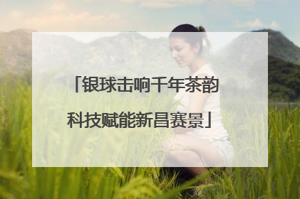 银球击响千年茶韵 科技赋能新昌赛景