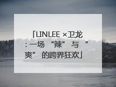 LINLEE ×卫龙：一场 “辣” 与 “爽” 的跨界狂欢